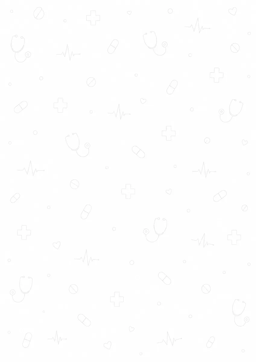 ChatGPT 生成的醫療元素淡色背景圖案