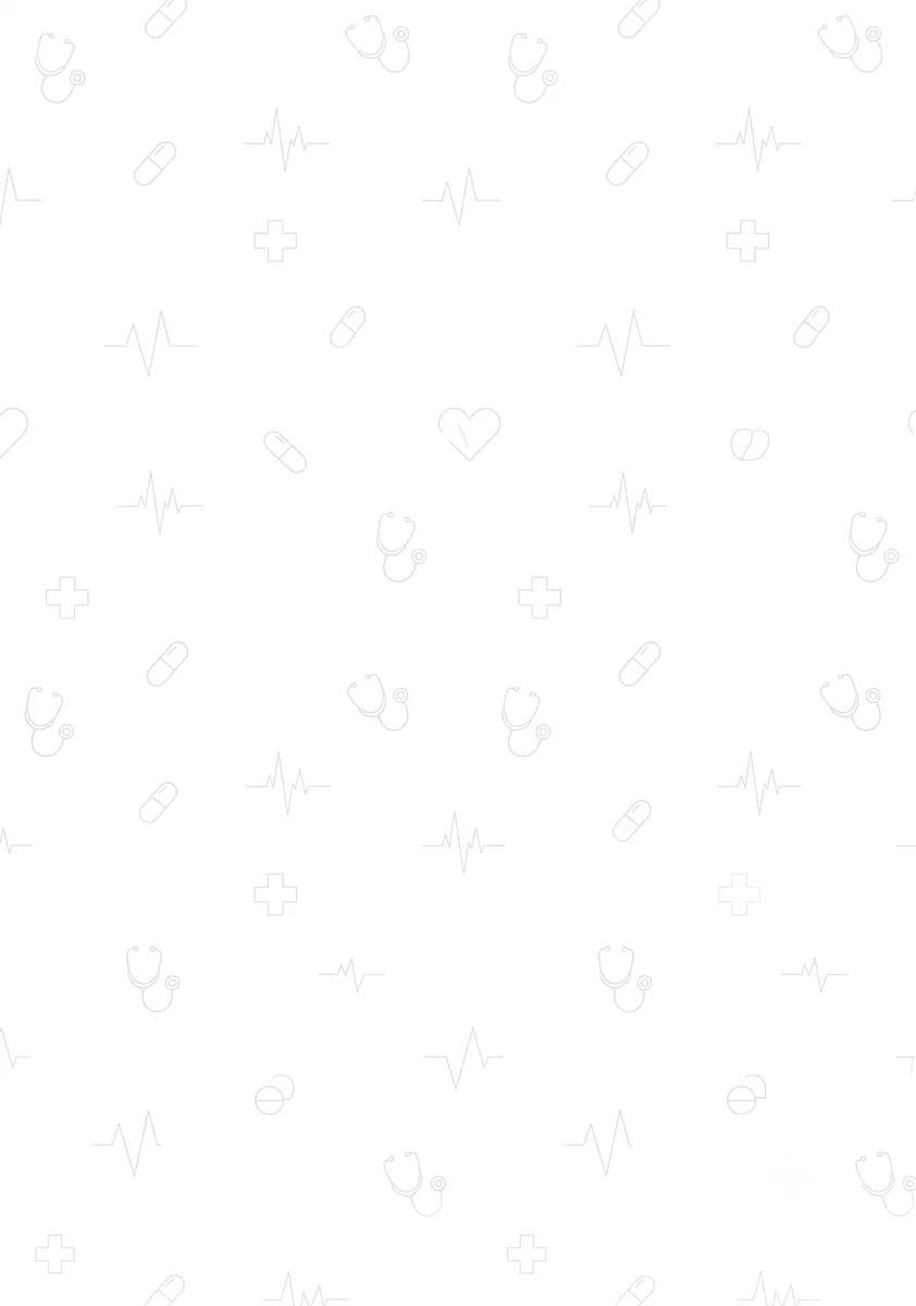 Gemini 生成的醫療元素淡色背景圖案